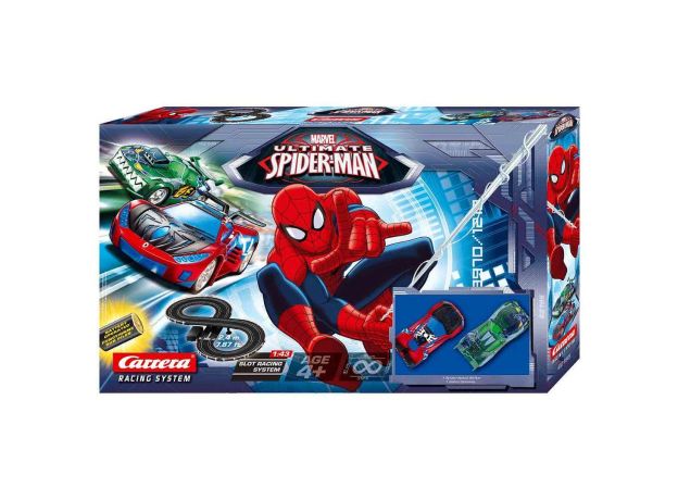 پیست ماشین مسابقه‌ای اسپایدرمن 2.4 متری Carrera Ultimate Spider Man, image 8