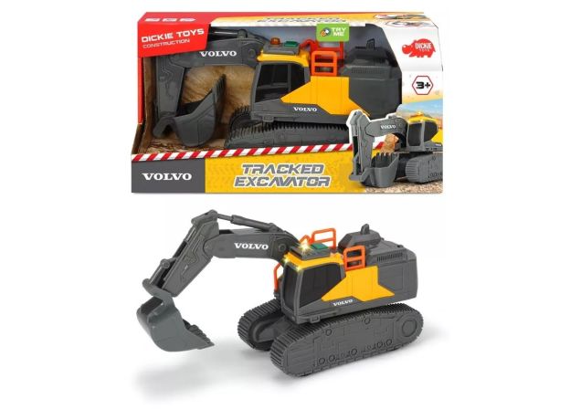 بیل مکانیکی 23 سانتی ولوو Dickie Toys, تنوع: 203723005-Excavator, image 