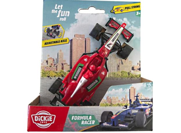 ماشین فرمول یک 14 سانتی Dickie Toys مدل قرمز, تنوع: 203341035-Formula Racer Red, image 