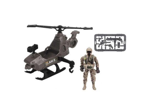 ست بازی هلیکوپتر سربازهای Soldier Force مدل Stealth Mission, تنوع: 545300-Stealth Mission 2, image 4