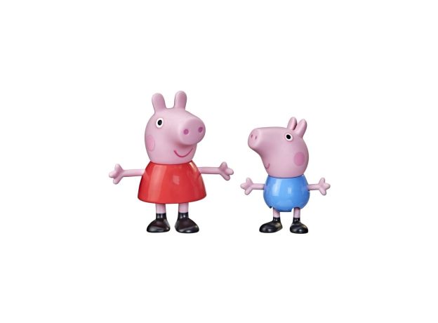 پک دوتایی فیگور جورج و پپا Peppa Pig, تنوع: F3655-Peppa and George, image 2