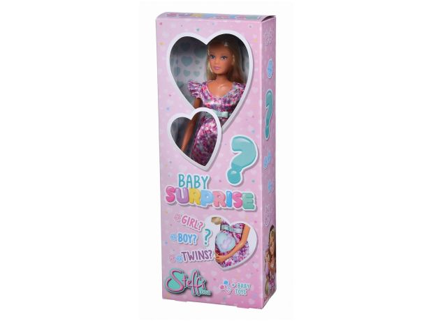 عروسک 29 سانتی باردار Steffi Love با نوزاد سورپرایزی, تنوع: 105733588-Steffi with Baby Pink, image 8