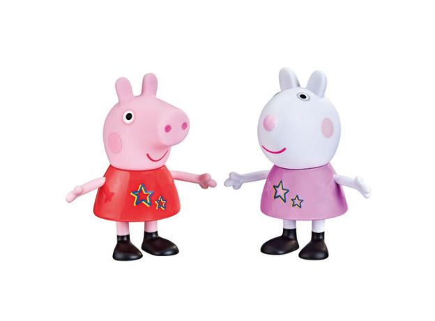 پک دوتایی فیگور سوزی و پپا Peppa Pig, تنوع: F3655-Peppa and Suzy, image 2