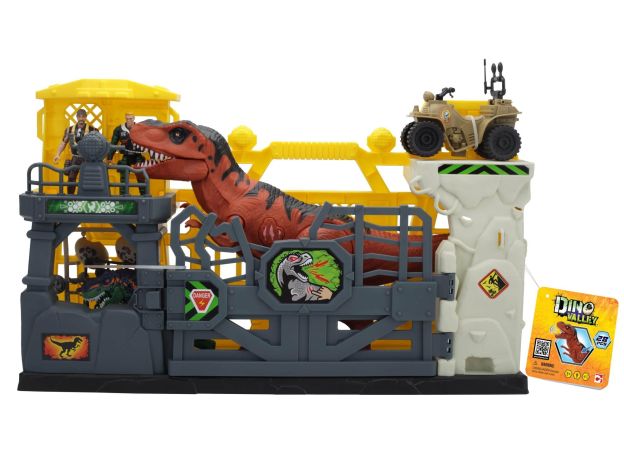 ست بازی شکارچیان دایناسور Dino Valley مدل Lab Breakout, image 3