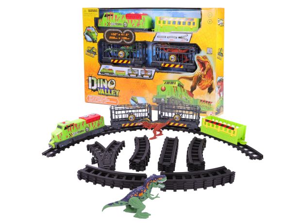 ست بازی شکارچیان دایناسور Dino Valley مدل Express Train, image 