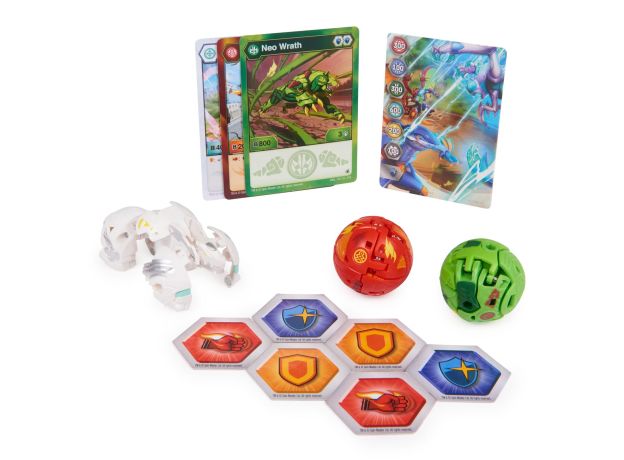 پک 3 تایی Starter باکوگان Bakugan سری Evolutions مدل Gillator Ultra, image 2