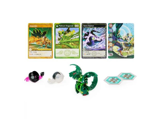 پک 3 تایی باکوگان Bakugan سری Evolutions مدل Dragonoid, تنوع: 6063394-Dragonoid, image 2