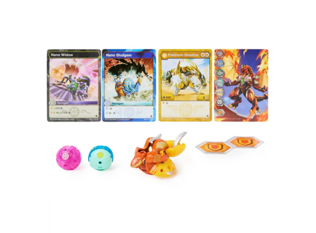 پک 3 تایی باکوگان Bakugan سری Evolutions مدل Shartktar, تنوع: 6063394-Shartktar, image 3