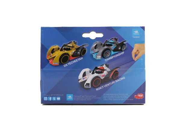 ماشین مسابقه ای فرمول E Dickie Toys مدل ‌بژ, تنوع: 203162000-Formula E Gray, image 6