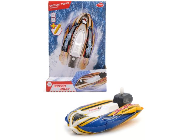 قایق بادی تندرو Dickie Toys زرد, تنوع: 203342013-Speed Boat Yellow, image 