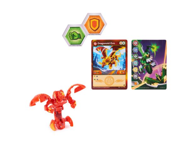 پک تکی باکوگان Bakugan سری Evolutions مدل Dragonoid Evo, تنوع: 6063017-Dragonoid Evo, image 2