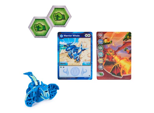 پک تکی باکوگان Bakugan سری Evolutions مدل Warrior Whale, تنوع: 6063017-Warrior Whale, image 2