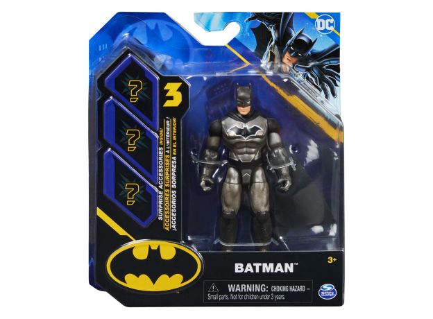 فیگور 10 سانتی Batman با 3 اکسسوری شانسی, تنوع: 6055946-Batman, image 