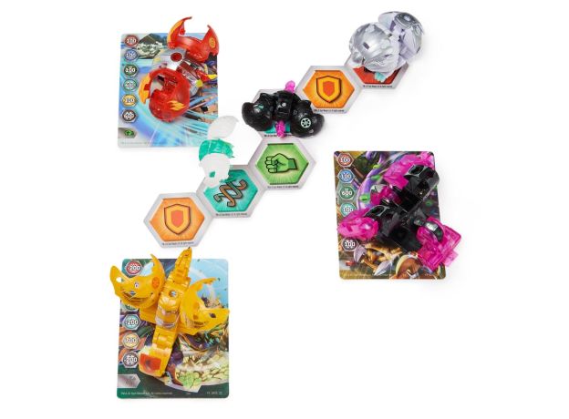 پک 6 تایی باکوگان Bakugan سری Evolutions مدل Sectanoid, image 3