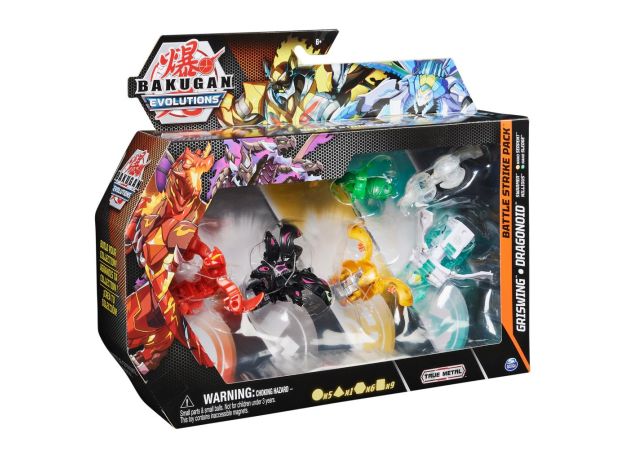 پک 6 تایی باکوگان Bakugan سری Evolutions مدل Griswing, image 3