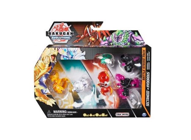 پک 6 تایی باکوگان Bakugan سری Evolutions مدل Sectanoid, image 