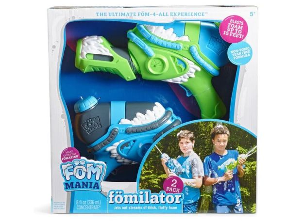 تفنگ دوقلو فوم پرت کن Fom Mania مدل Fomilator, image 