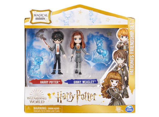 فیگورهای 2 تایی Harry Potter سری Magical Minis مدل هری پاتر و جین ویزلی, تنوع: 6063830-Magical Minis, image 