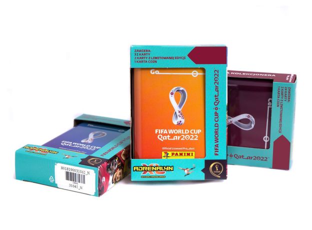 پک کارت بازی فوتبالی Adrenalyn XL مدل Pocket Tin نارنجی رنگ, image 4