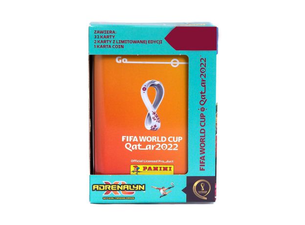 پک کارت بازی فوتبالی Adrenalyn XL مدل Pocket Tin نارنجی رنگ, image 3