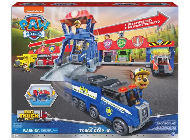 گاراژ ماشین های سگ های نگهبان Paw Patrol به همراه ماشین و فیگور چیس, image 