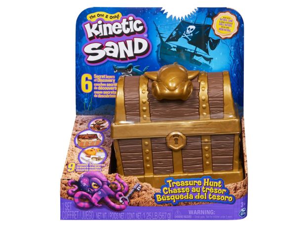 شن بازی کینتیک سند Kinetic Sand مدل شکار گنج, image 