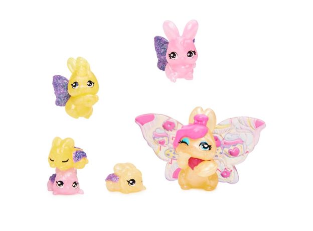 خانواده 6 تایی هچیمال بهاری Hatchimals Spring در سبد, image 5