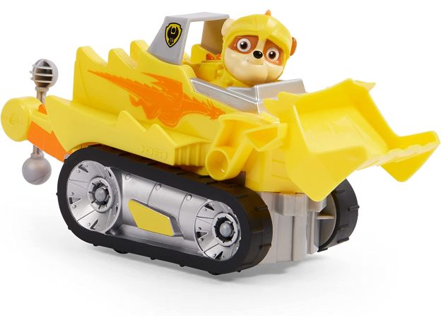 ماشین و فیگور رابل سگ‌ های نگهبان Paw Patrol سری Rescue Knight, تنوع: 6062181-Rubble, image 4