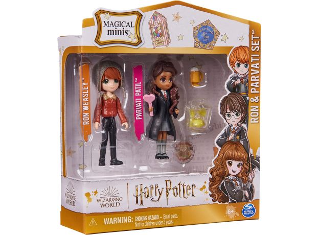 فیگورهای 2 تایی Harry Potter سری Magical Minis مدل پارواتی و رون ویزلی, image 6
