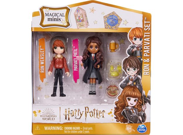 فیگورهای 2 تایی Harry Potter سری Magical Minis مدل پارواتی و رون ویزلی, image 7