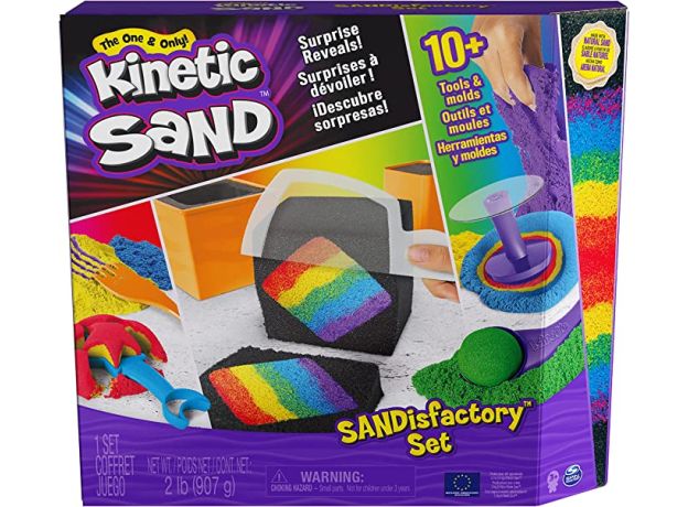 ست شن بازی کارخونه کینتیک سند Kinetic Sand, image 