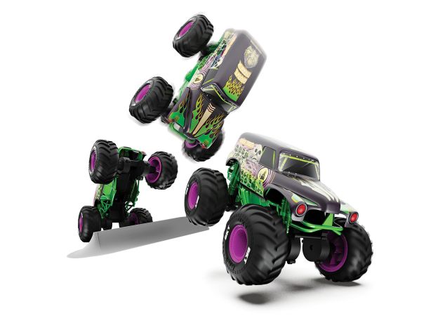 ماشین کنترلی تعادلی Monster Jam مدل Grave Digger با مقیاس 1:15, image 5