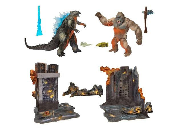 پک 2 تایی فیگورهای 15 سانتی گودزیلا و کینگ کونگ Godzilla vs. Kong, image 4