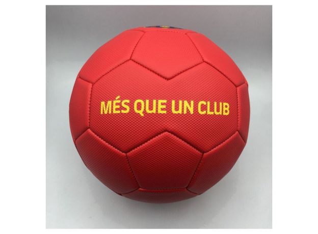 توپ فوتبال بارسلونا مدل قرمز, image 2