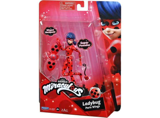 عروسک 12 سانتی دختر کفشدوزکی, تنوع: MCL-50400-Ladybug Paris, image 4