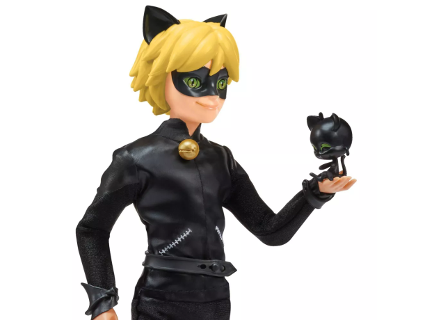 عروسک 26 سانتی گربه سیاه, تنوع: 50000-MCL-Miraculous Cat Noir, image 3