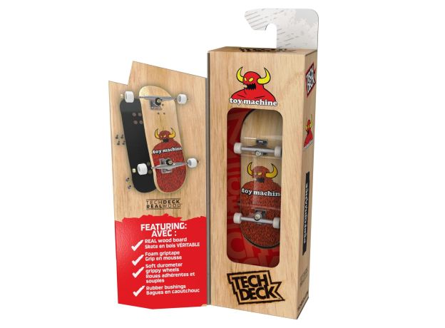 اسکیت انگشتی چوبی تک دک Tech Deck مدل Toy Machine, image 