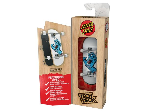 اسکیت انگشتی چوبی تک دک Tech Deck مدل Santa Cruz, image 