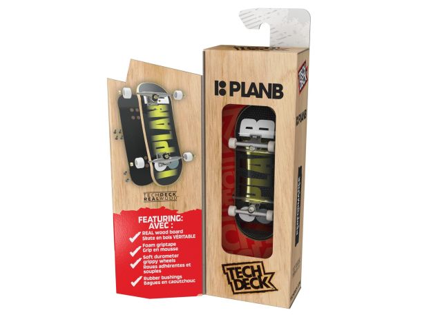 اسکیت انگشتی چوبی تک دک Tech Deck مدل PlanB, image 