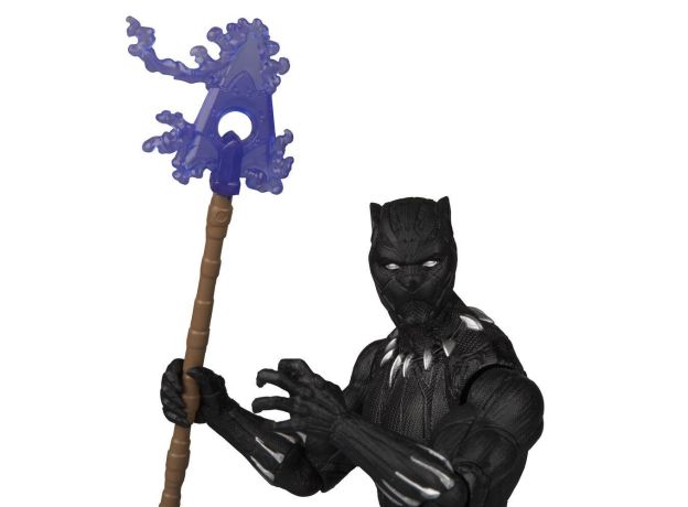 فیگور 15 سانتی پلنگ سیاه به همراه نیزه سری Vibranium, image 5