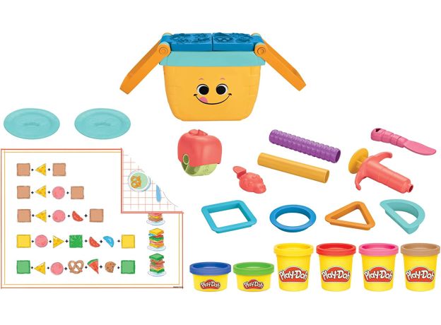 ست خمیربازی پیک نیک Play Doh, image 12