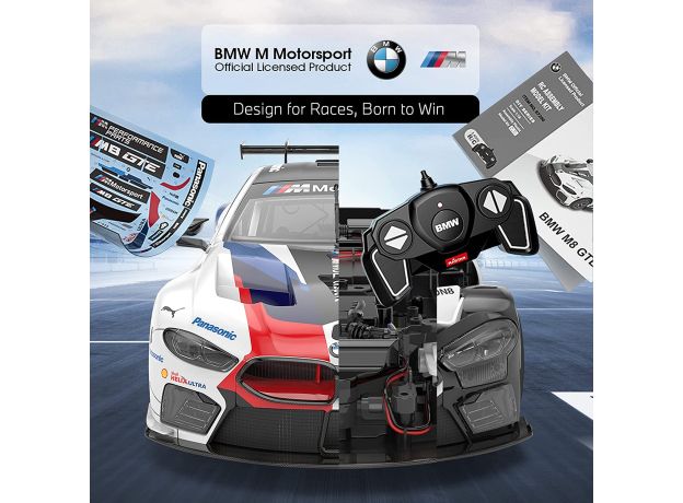 ماشین کنترلی ساختنی ب ام و M8 GTE راستار با مقیاس 1:18, تنوع: 97200-BMW M8, image 8