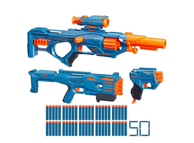 پک 3 تایی تفنگ های نرف Nerf مدل Elite 2.0 Ultimate Blaster Pack, image 8