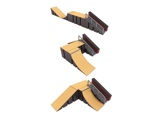 ست پیست و رمپ اسکیت انگشتی تک دک Tech Deck مدل Starter Pack, image 4