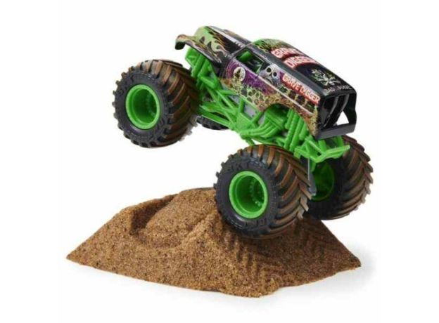 ماشین Monster Jam Dirt مدل Grave Digger همراه با Kinetic Sand, image 4