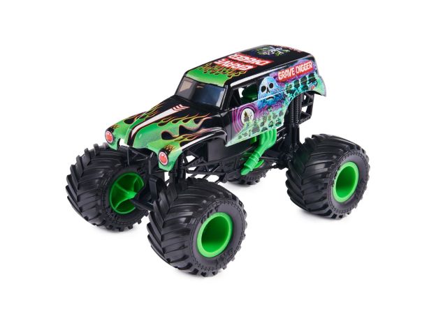 ماشین Monster Jam مدل Grave Digger با مقیاس 1:24, تنوع: 6056371-Grave Digger, image 2