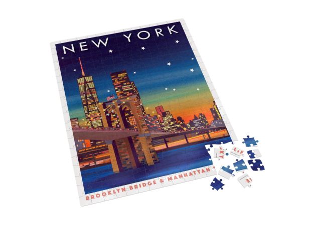 پازل 300 تکه Spin Master طرح پل بروکلین نیویورک, تنوع: 6056422-New York, image 3