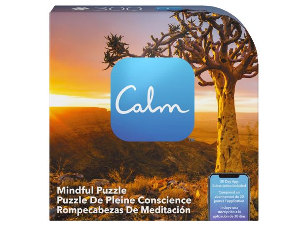 پازل 300 تکه Spin Master طرح درخت در بیابان, تنوع: 6061089-Calm Mindful 1, image 3