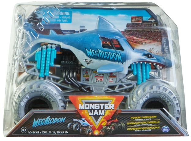 ماشین Monster Jam مدل MEGALODON با مقیاس 1:24, تنوع: 6056371-MEGALODON, image 