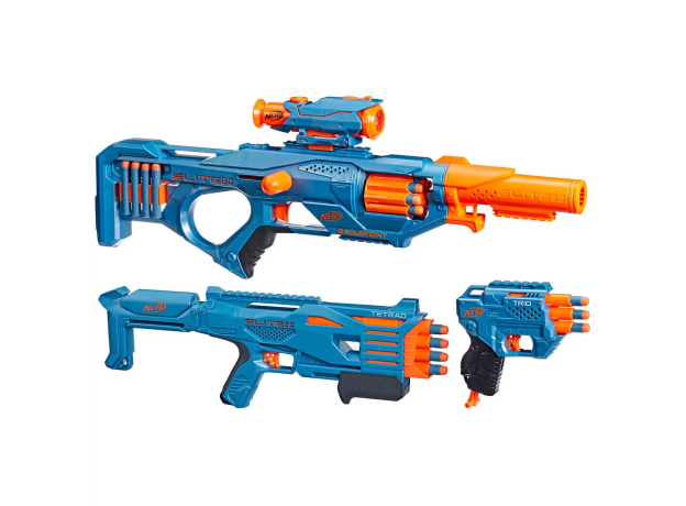 پک 3 تایی تفنگ های نرف Nerf مدل Elite 2.0 Ultimate Blaster Pack, image 9